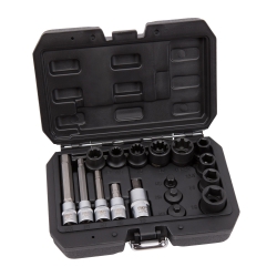 Set chei tubulare pentru etriere de frână 17 piese