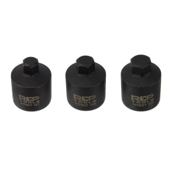 Brake Caliper Hex Bit Socket Set Extra Short 7, 8, 9 mm 3 pcs