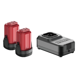 Set Rotake 16V – 2 × acumulatori Li-Ion 2.0Ah + încărcător rapid 2A