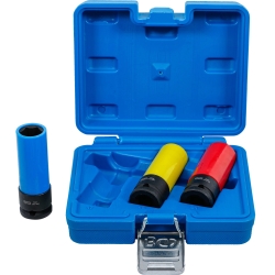 Protective Impact Socket Set 17 / 19 / 21 mm, 3 pcs (1/2")