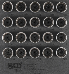 Wheel Lock Key Set for Opel Type A, 20 pcs