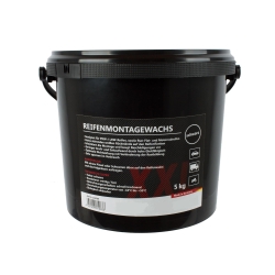Black Tyre Mounting Wax for Car, Truck and Run-Flat Tyres, 5 kg