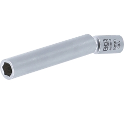 Тясна шарнирна вложка за подгревни и запалителни свещи, 1/4" и 3/8", 8–16 mm
