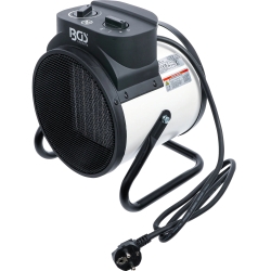 Aerotermă electrică ceramică, 3 kW, 230 V, 220 m³/h, 25–35 m²