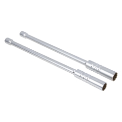 Set tubulare articulate magnetice pentru bujii, 14/16 mm, 12 laturi, 3/8", 310 mm