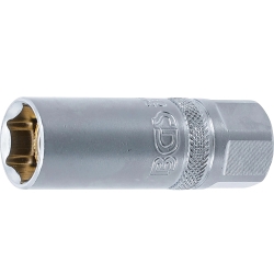 Magnetic Spark Plug Socket, 16 mm, Hexagonal, 1/2" Drive