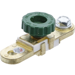 Adaptor cu profil redus pentru deconectarea bateriei auto, borne plate, 250 A