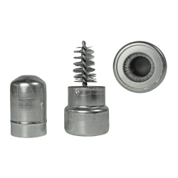 Battery Post and Terminal Cleaning Brush with Protective Cap