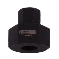 Alternator Freewheel Pulley Holding Socket, 15/28 mm, External Hex