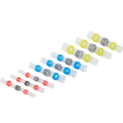 Solder Seal Wire Connector Assortment with Heat Shrink Tubing – 9 pcs.