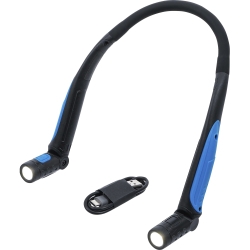 Lampă de lucru COB LED pentru purtare la gât, cu acumulator
