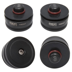 Set suporturi cric / lift pentru Tesla Model 3, S, X și Y – 4 bucăți cu husă