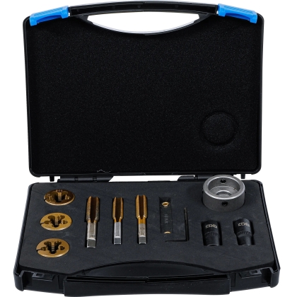 Wheel Stud and Lug Nut Tap & Die Set 12 Pieces