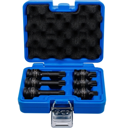 Impact XZN Bit Socket Set M14 - M18 1/2" Drive 6 pcs