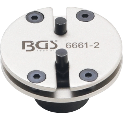 Adaptor universal pentru retragerea pistoanelor etrierelor de frână cu 2 pini