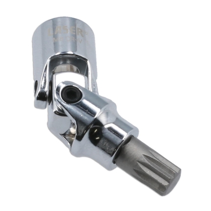 Universal Joint XZN Socket 1/4" M8 for VAG 2.0 TDI Thermostat Housing as T10445
