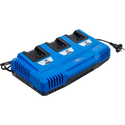 18 V Triple Battery Charger 3 × 2.5 A