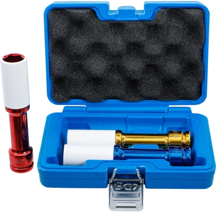 Deep Protective Impact Socket Set 17 / 19 / 21 mm, 150 mm, 3 pcs (1/2")