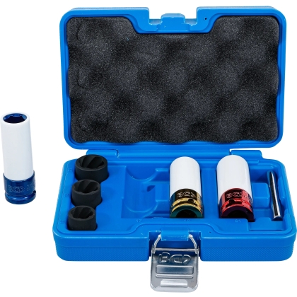 Protective Impact & Twist Socket Set 17–21 mm, 7 pcs (1/2")