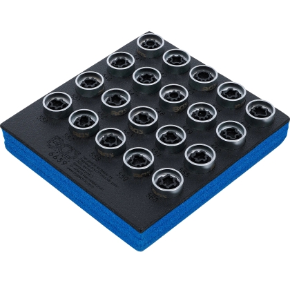 Set chei pentru piulițe antifurt VAG, 20 piese