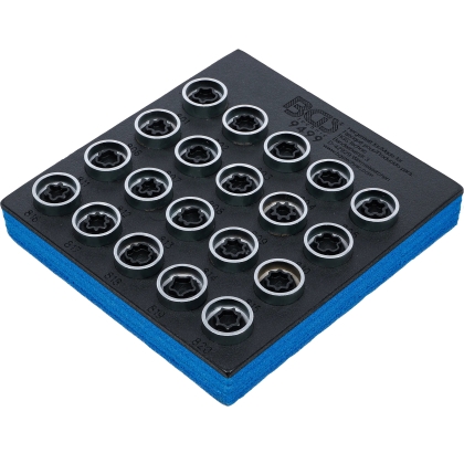 Wheel Lock Key Set for Audi as T40073, 20 pcs