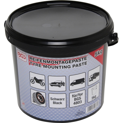 Pastă neagră pentru montarea anvelopelor, 5 kg
