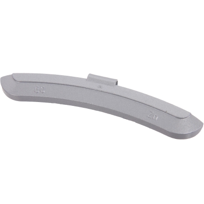 Greutăți de echilibrare din zinc cu clemă pentru jante din oțel, 50 x 60 g