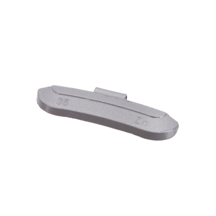 Greutăți de echilibrare din zinc cu clemă pentru jante din oțel, 50 x 35 g