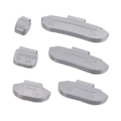 600-Piece Clip-On Wheel Balancing Weight Set for Steel Wheels, 5–30 g