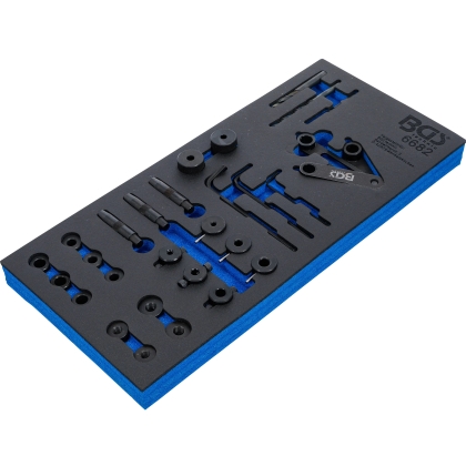 Cylinder Head Drilling Guide Tool Set for Broken M8 and M10 Bolts, 28-Piece