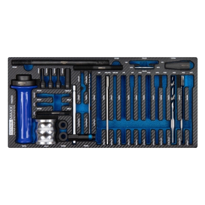 Broken Glow Plug Drilling, Extraction and Thread Repair System, M8–M12