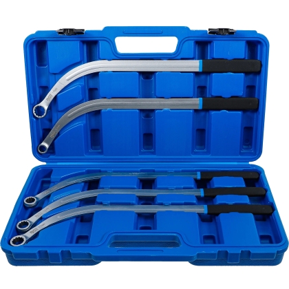 Set de chei extra-lungi pentru întinzătoarele curelelor cu nervuri, 5 piese, 460 mm