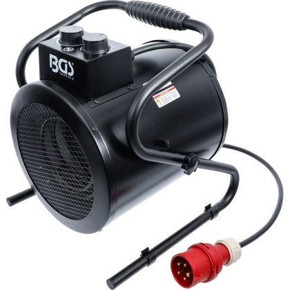 Electric Fan Heater, 5 kW, 400 V, 400 m³/h, 40–60 m²