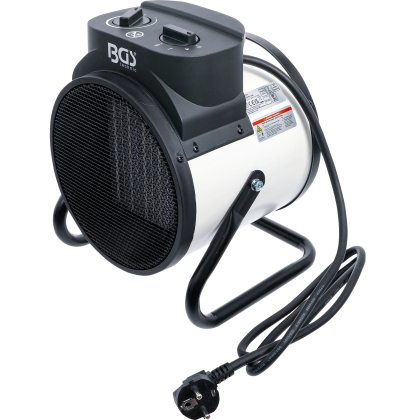 Ceramic Electric Fan Heater, 3 kW, 230 V, 220 m³/h, 25–35 m²