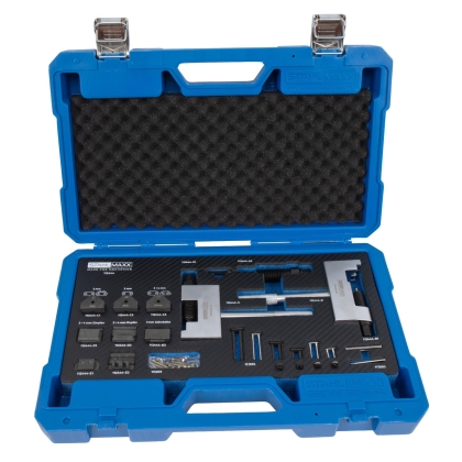 Universal Timing Chain Riveting and Breaking Tool Set for Simplex and Duplex Chains