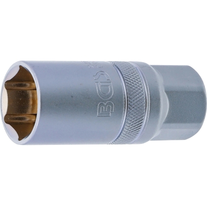 Tubulară magnetică hexagonală pentru bujii, 21 mm, 1/2"