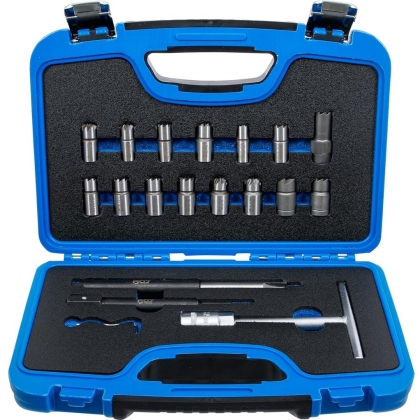 Injector & Seat Milling Set CR Diesel – 19 Pieces
