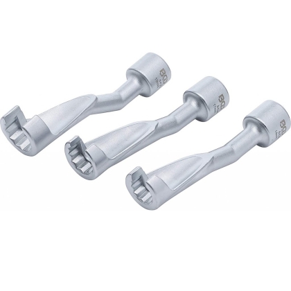 Open Line Wrench Set 14–17–19 mm | Diesel Injection Tools