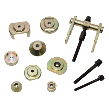 Set scule pentru demontarea și montarea bucșelor punții spate Mercedes-Benz R170 W124 W201 W202 W208