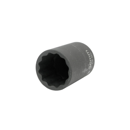 38 mm 12-Point Impact Socket for Driveshafts and Mercedes Ball Joint Nuts