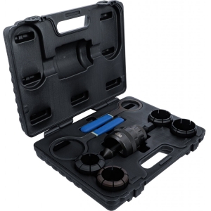 Set extractor pentru inel interior rulment roată 40–62 mm 8 piese