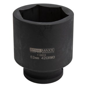 Axle Nut Socket 52 mm 6-Point 3/4" Drive for Land Rover