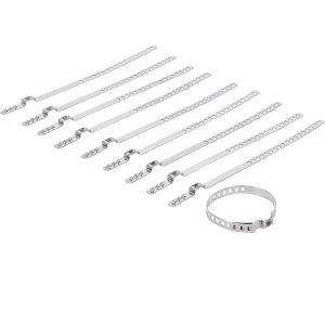 Stainless Steel CV Boot Clamp Set 7 mm 20–50 mm 10 pcs
