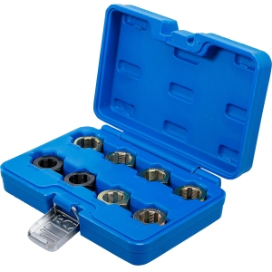 8-Piece Thread Repair Set for Drive Shafts and CV Shafts