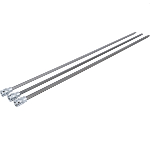 Extra-Long XZN Bit Socket Set 800 mm for VAG, 1/2" Drive, 3 pcs