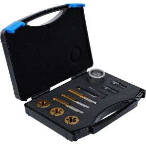 Wheel Stud and Lug Nut Tap & Die Set 12 Pieces