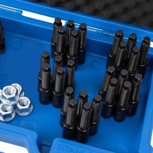 Set adaptoare pentru butuci și prezoane M12–M16 60 piese