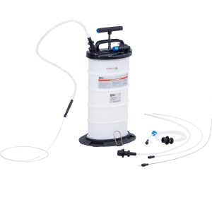 Pneumatic and Manual Brake Bleeder & Oil Extractor, 9.5L