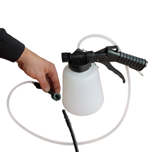 Vacuum and Pneumatic Fluid Extractor for Fuel System Bleeding, 1L