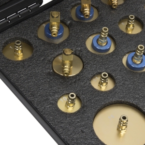 Brake Bleeder Adapter Set, 16 pcs with EURO Connection
